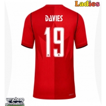 Canada Alphonso Davies #19 Replica Home Shirt Ladies World Cup 2026 Short Sleeve